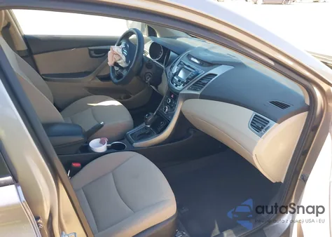 2014 Hyundai Elantra Se из США, поврежденный, VIN 5NPDH4AE6EH507801